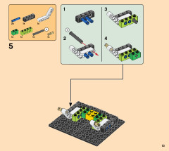 LEGO 21320 instructions page 13 – build guide