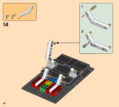 LEGO 21320 instructions page 22 – build guide