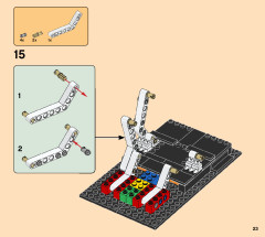 LEGO 21320 instructions page 23 – build guide