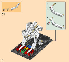 LEGO 21320 instructions page 32 – build guide