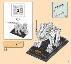 LEGO 21320 instructions page 37 – build guide