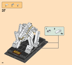 LEGO 21320 instructions page 38 – build guide