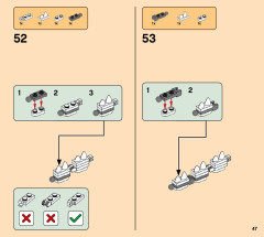 LEGO 21320 instructions page 47 – build guide