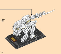 LEGO 21320 instructions page 50 – build guide