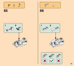 LEGO 21320 instructions page 53 – build guide
