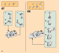 LEGO 21320 instructions page 54 – build guide