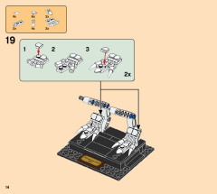 LEGO 21320 instructions page 14 – build guide