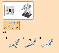 LEGO 21320 instructions page 17 – build guide