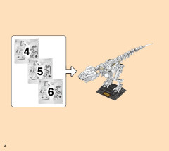 LEGO 21320 instructions page 2 – build guide