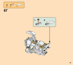 LEGO 21320 instructions page 35 – build guide