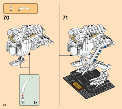 LEGO 21320 instructions page 38 – build guide