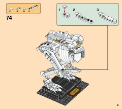 LEGO 21320 instructions page 41 – build guide