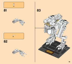 LEGO 21320 instructions page 45 – build guide
