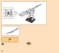 LEGO 21320 instructions page 48 – build guide