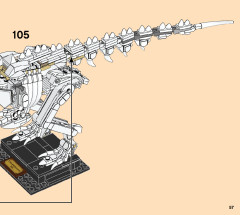 LEGO 21320 instructions page 57 – build guide