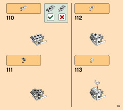 LEGO 21320 instructions page 59 – build guide