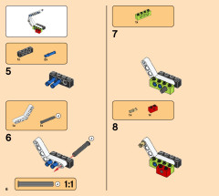 LEGO 21320 instructions page 6 – build guide