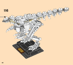 LEGO 21320 instructions page 62 – build guide
