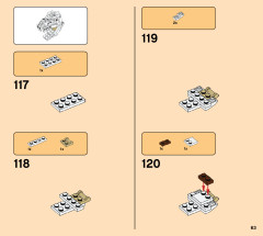 LEGO 21320 instructions page 63 – build guide