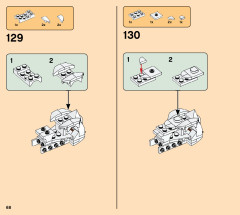 LEGO 21320 instructions page 68 – build guide