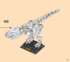 LEGO 21320 instructions page 73 – build guide