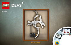 LEGO 21320 instructions page 1 – build guide