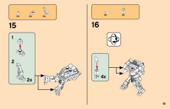 LEGO 21320 instructions page 15 – build guide