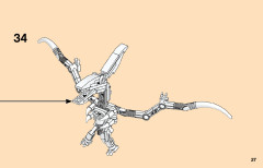 LEGO 21320 instructions page 27 – build guide