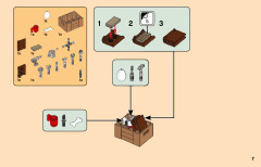 LEGO 21320 instructions page 7 – build guide
