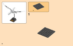 LEGO 21320 instructions page 8 – build guide