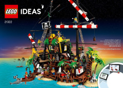 LEGO 21322 instructions page 1 – build guide