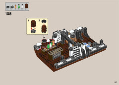 LEGO 21322 instructions page 107 – build guide