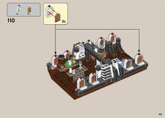 LEGO 21322 instructions page 109 – build guide