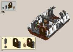 LEGO 21322 instructions page 114 – build guide