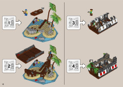 LEGO 21322 instructions page 12 – build guide