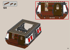 LEGO 21322 instructions page 123 – build guide