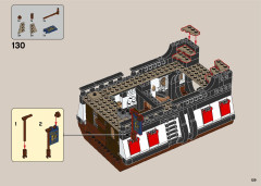 LEGO 21322 instructions page 129 – build guide