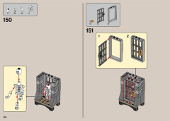 LEGO 21322 instructions page 138 – build guide