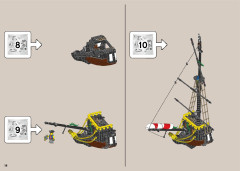 LEGO 21322 instructions page 14 – build guide