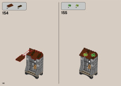 LEGO 21322 instructions page 140 – build guide