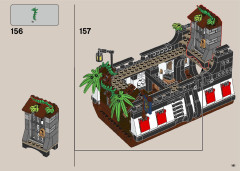 LEGO 21322 instructions page 141 – build guide