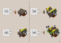 LEGO 21322 instructions page 15 – build guide