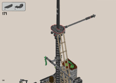 LEGO 21322 instructions page 156 – build guide