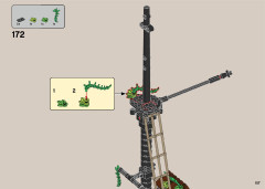 LEGO 21322 instructions page 157 – build guide