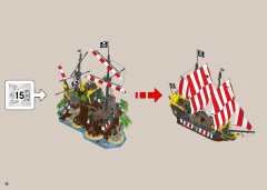 LEGO 21322 instructions page 16 – build guide