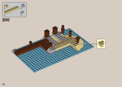 LEGO 21322 instructions page 184 – build guide