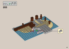 LEGO 21322 instructions page 187 – build guide