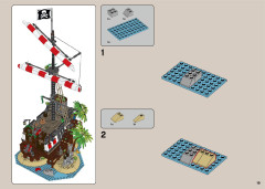LEGO 21322 instructions page 19 – build guide