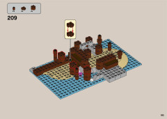 LEGO 21322 instructions page 193 – build guide