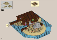 LEGO 21322 instructions page 206 – build guide